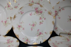 CHARLES FIELD HAVILAND/GDA WILD GERANIUM PINK-  SALAD PLATE  7 1/2"     .....   https://www.jaapiesfinechinastore.com