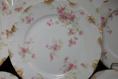 CHARLES FIELD HAVILAND/GDA WILD GERANIUM PINK-  SALAD PLATE  7 1/2"     .....   https://www.jaapiesfinechinastore.com