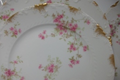 CHARLES FIELD HAVILAND/GDA WILD GERANIUM PINK-  SALAD PLATE  7 1/2"     .....   https://www.jaapiesfinechinastore.com