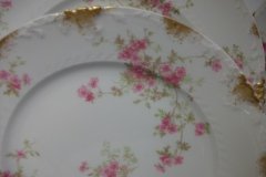 CHARLES FIELD HAVILAND/GDA WILD GERANIUM PINK-  SALAD PLATE  7 1/2"     .....   http://jaapiesfinechinastore.com