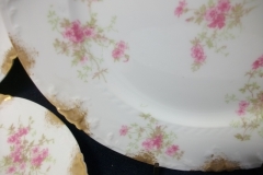 CHARLES FIELD HAVILAND/GDA WILD GERANIUM PINK-  SALAD PLATE  7 1/2"     .....   https://www.jaapiesfinechinastore.com