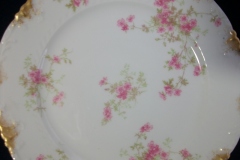 CHARLES FIELD HAVILAND/GDA WILD GERANIUM PINK-  SALAD PLATE  7 1/2"     .....   https://www.jaapiesfinechinastore.com