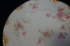 CHARLES FIELD HAVILAND/GDA WILD GERANIUM PINK-  SALAD PLATE  7 1/2"     .....   http://jaapiesfinechinastore.com