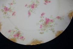 CHARLES FIELD HAVILAND/GDA WILD GERANIUM PINK-  SALAD PLATE  7 1/2"     .....   http://jaapiesfinechinastore.com