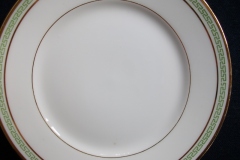 CHARLES MARTIN (CM) GREEN GREEK KEY-  BREAD & BUTTER PLATES 6 3/8"      ..... https://www.jaapiesfinechinastore.com