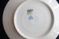 CHARLES MARTIN (CM) GREEN GREEK KEY-  BREAD & BUTTER PLATES 6 3/8"      ..... https://www.jaapiesfinechinastore.com