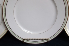 CHARLES MARTIN (CM) GREEN GREEK KEY-  DINNER PLATE 9 5/8"     ..... https://www.jaapiesfinechinastore.com