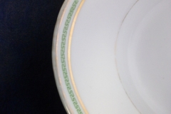 CHARLES MARTIN (CM) GREEN GREEK KEY- OVAL SERVING PLATTER 15 3/8" ..... https://www.jaapiesfinechinastore.com