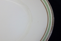 CHARLES MARTIN (CM) GREEN GREEK KEY- OVAL SERVING PLATTER 15 3/8" ..... https://www.jaapiesfinechinastore.com