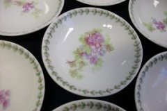 CMC-  MAUREIL CHAPEAU & CHARLES-  PURPLE VIOLETS-  BUTTER PAT    ..... http://jaapiesfinechinastore.com