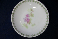 CMC-  MAUREIL CHAPEAU & CHARLES-  PURPLE VIOLETS-  BUTTER PAT    ..... https://www.jaapiesfinechinastore.com