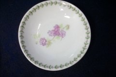 CMC-  MAUREIL CHAPEAU & CHARLES-  PURPLE VIOLETS-  BUTTER PAT    ..... http://jaapiesfinechinastore.com