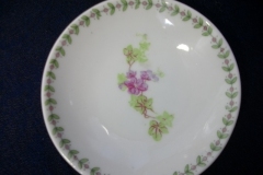 CMC-  MAUREIL CHAPEAU & CHARLES-  PURPLE VIOLETS-  BUTTER PAT    ..... https://www.jaapiesfinechinastore.com