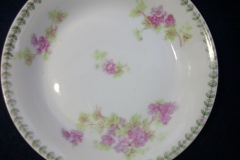 CMC-  MAUREIL CHAPEAU & CHARLES-  PURPLE VIOLETS-  BERRY BOWL    ..... https://www.jaapiesfinechinastore.com