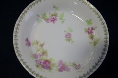 CMC-  MAUREIL CHAPEAU & CHARLES-  PURPLE VIOLETS-  BERRY BOWL    ..... http://jaapiesfinechinastore.com