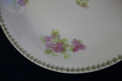 CMC-  MAUREIL CHAPEAU & CHARLES-  PURPLE VIOLETS-  COUPE SOUP BOWL  7 1/2"   ..... https://www.jaapiesfinechinastore.com