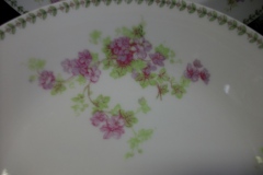 CMC-  MAUREIL CHAPEAU & CHARLES-  PURPLE VIOLETS-  COUPE SOUP BOWL  7 1/2"   ..... https://www.jaapiesfinechinastore.com