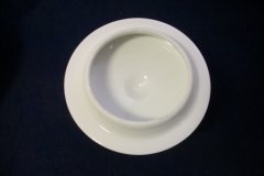 CMC- MAUREIL CHAPEAU & CHARLES  PURPLE VIOLETS-   COVERED SUGAR BOWL   .....   http://jaapiesfinechinastore.com