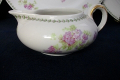 CMC-  MAUREIL CHAPEAU & CHARLES-  PURPLE VIOLETS-  CREAMER  8 oz   ..... https://www.jaapiesfinechinastore.com