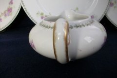 CMC-  MAUREIL CHAPEAU & CHARLES-  PURPLE VIOLETS-  CREAMER  8 oz   ..... http://jaapiesfinechinastore.com