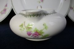 CMC-  MAUREIL CHAPEAU & CHARLES-  PURPLE VIOLETS-  CREAMER  8 oz   ..... http://jaapiesfinechinastore.com