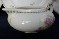 CMC-  MAUREIL CHAPEAU & CHARLES-  PURPLE VIOLETS-  CREAMER  8 oz   ..... http://jaapiesfinechinastore.com