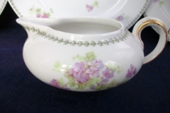 CMC-  MAUREIL CHAPEAU & CHARLES-  PURPLE VIOLETS-  CREAMER  8 oz   ..... https://www.jaapiesfinechinastore.com