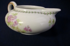 CMC-  MAUREIL CHAPEAU & CHARLES-  PURPLE VIOLETS-  CREAMER  8 oz   ..... https://www.jaapiesfinechinastore.com