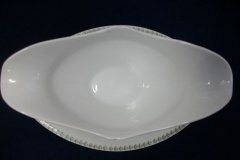 CMC-  MAUREIL CHAPEAU & CHARLES-  PURPLE VIOLETS-  GRAVY BOAT & UNDERPLATE   ..... http://jaapiesfinechinastore.com