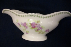 CMC-  MAUREIL CHAPEAU & CHARLES-  PURPLE VIOLETS-  GRAVY BOAT & UNDERPLATE   ..... https://www.jaapiesfinechinastore.com