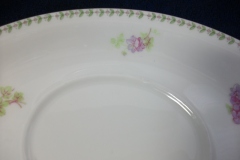 CMC-  MAUREIL CHAPEAU & CHARLES-  PURPLE VIOLETS-  GRAVY BOAT & UNDERPLATE   ..... https://www.jaapiesfinechinastore.com