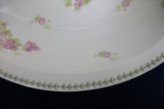 CMC-  MAUREIL CHAPEAU & CHARLES-  PURPLE VIOLETS-  OPEN  SERVING BOWL  10"   ..... https://www.jaapiesfinechinastore.com