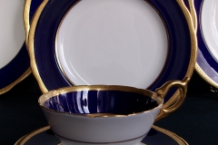 COALPORT COBALT #6518-  CUP & SAUCER   .....  https://www.jaapiesfinechinastore.com