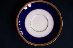 COALPORT COBALT #6518-  CUP & SAUCER   .....  https://www.jaapiesfinechinastore.com