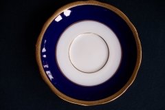 COALPORT COBALT #6518-  CUP & SAUCER   .....  http://jaapiesfinechinastore.com