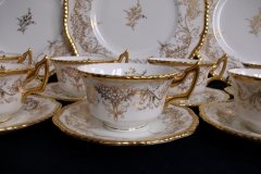 COALPORT  ADORATION #9681-  CUP & SAUCER   .....   http://jaapiesfinechinastore.com
