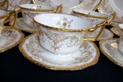 COALPORT  ADORATION #9681-  CUP & SAUCER   .....   http://jaapiesfinechinastore.com