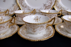 COALPORT  ADORATION #9681-  CUP & SAUCER   .....   https://www.jaapiesfinechinastore.com