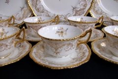 COALPORT  ADORATION #9681-  CUP & SAUCER   .....   http://jaapiesfinechinastore.com