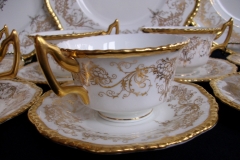 COALPORT  ADORATION #9681-  CUP & SAUCER   .....   https://www.jaapiesfinechinastore.com