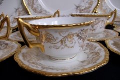 COALPORT  ADORATION #9681-  CUP & SAUCER   .....   http://jaapiesfinechinastore.com