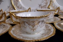 COALPORT  ADORATION #9681-  CUP & SAUCER   .....   http://jaapiesfinechinastore.com