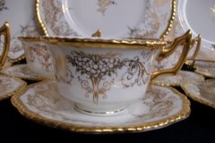 COALPORT  ADORATION #9681-  CUP & SAUCER   .....   http://jaapiesfinechinastore.com