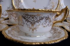 COALPORT  ADORATION #9681-  CUP & SAUCER   .....   http://jaapiesfinechinastore.com