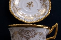 COALPORT  ADORATION #9681-  CUP & SAUCER   .....   http://jaapiesfinechinastore.com