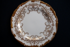 COALPORT ANNIVERSARY-  BREAD & BUTTER PLATE   .....   https://www.jaapiesfinechinastore.com