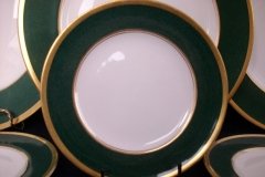 COALPORT ATHLONE GREEN- BREAD & BUTTER PLATE  .....   http://jaapiesfinechinastore.com