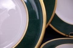 COALPORT ATHLONE GREEN- BREAD & BUTTER PLATE  .....   https://www.jaapiesfinechinastore.com