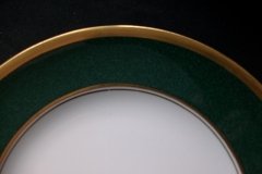 COALPORT ATHLONE GREEN- BREAD & BUTTER PLATE  .....   http://jaapiesfinechinastore.com
