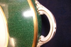 COALPORT ATHLONE GREEN-  COVERED SERVING BOWL  .....  http://jaapiesfinechinastore.com/